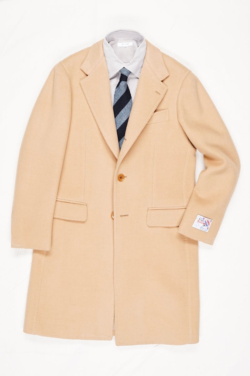 Ring Jacket Camel Wool Balloon Coat