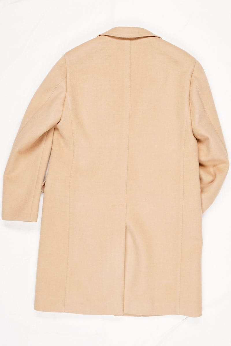 Ring Jacket Camel Wool Balloon Coat