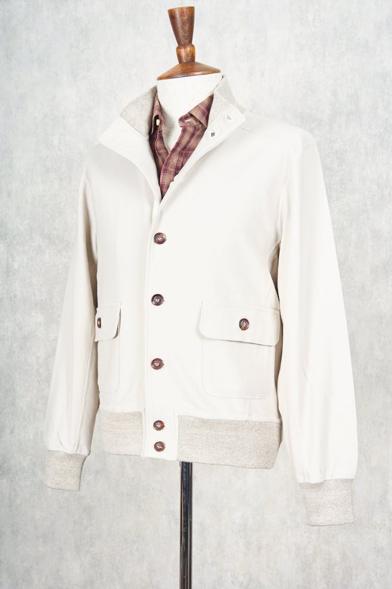 Ring Jacket Stone Cotton A1 Blouson Jacket