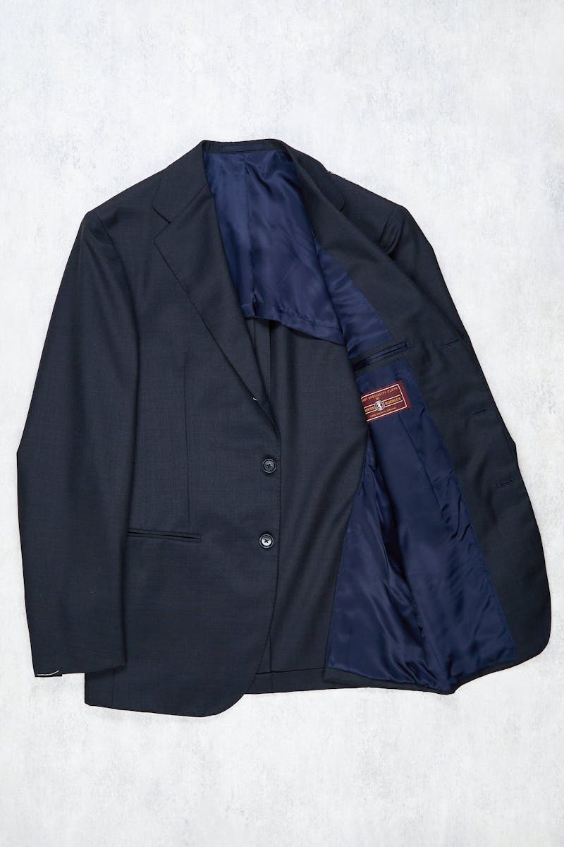 The Armoury by Ring Jacket Model 1 Dark Navy Mohair/Silk Suit