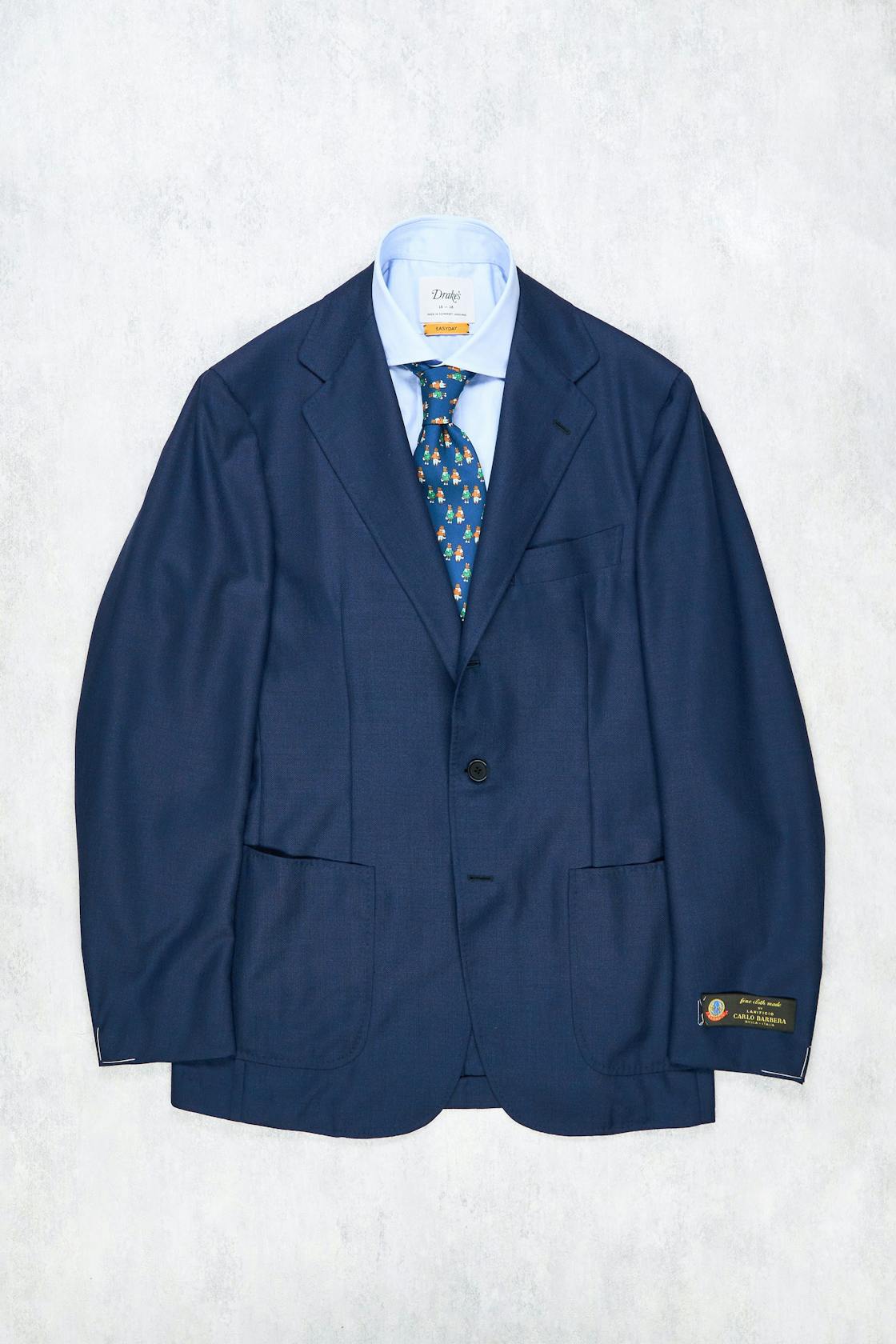 The Armoury by Ring Jacket Model 3 Blue Wool/Silk Sport Coat