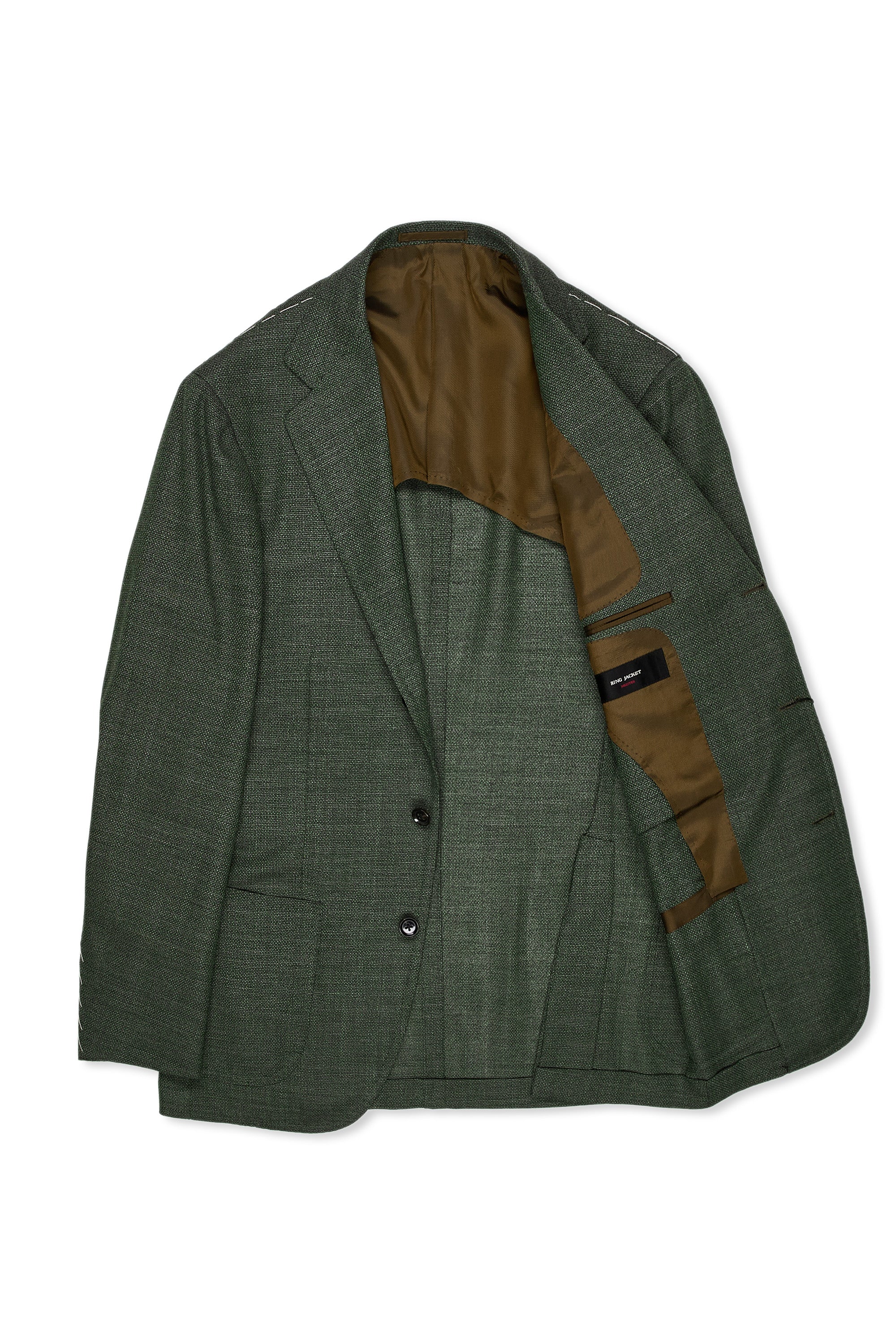 Ring Jacket Meister Model 254FH Olive Balloon Wool Sport Coat