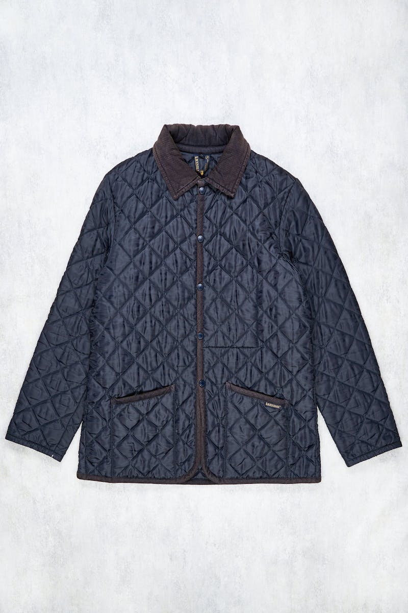 Lavenham Navy Quilted Jacket