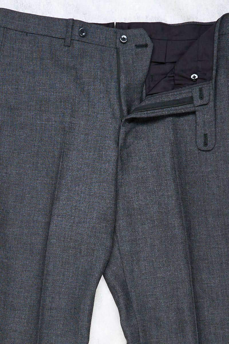 The Armoury by Ring Jacket Model A Grey Harbour Breeze High-twist Wool Trousers