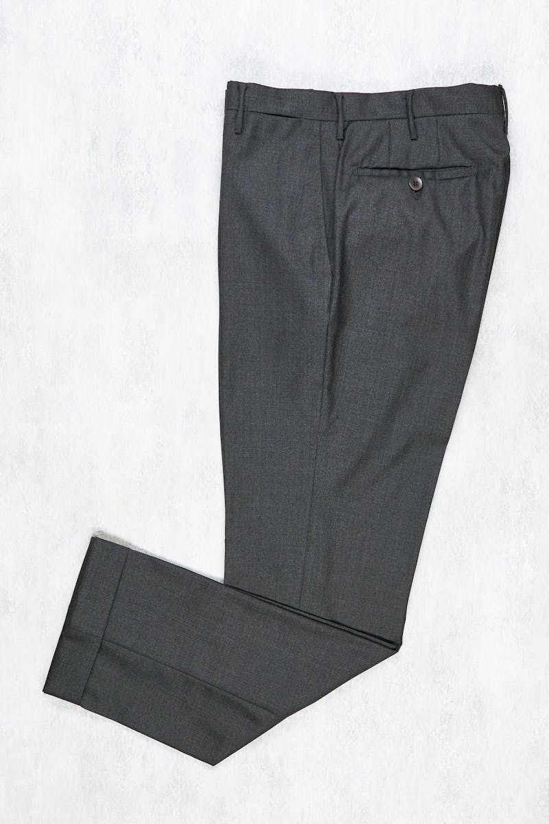 Rota Dark Grey Wool Trousers