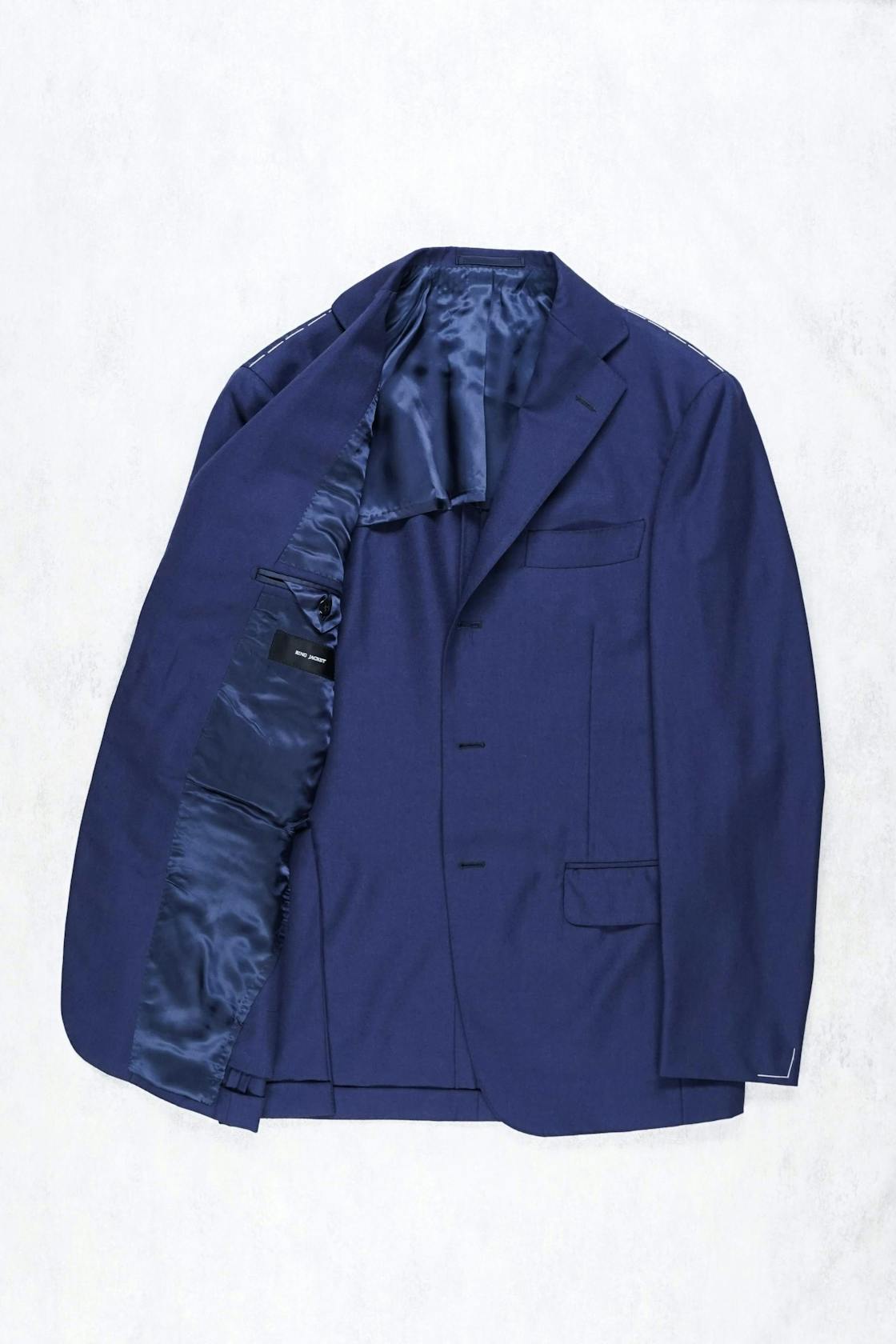 Ring Jacket 184 Navy Wool Suit