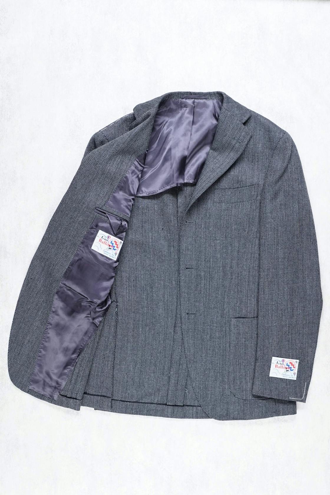Ring Jacket 184 Mid-Grey Wool Sport Coat