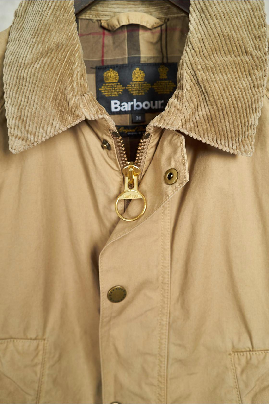 Barbour Beige Overdyed SL Bedale Jacket