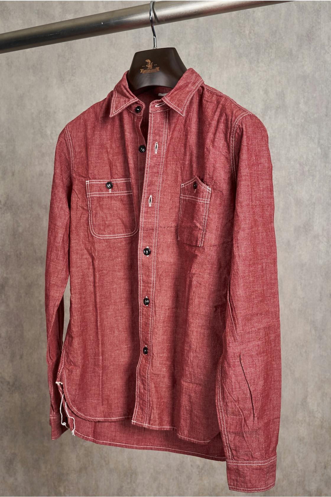 The Armoury Red Chambray Shirt