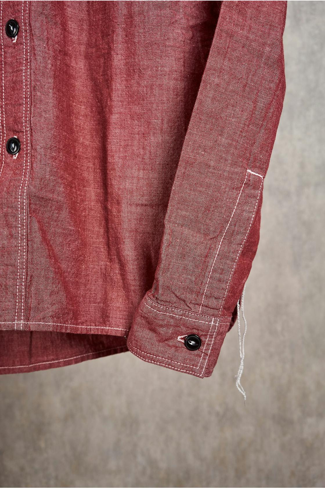 The Armoury Red Chambray Shirt