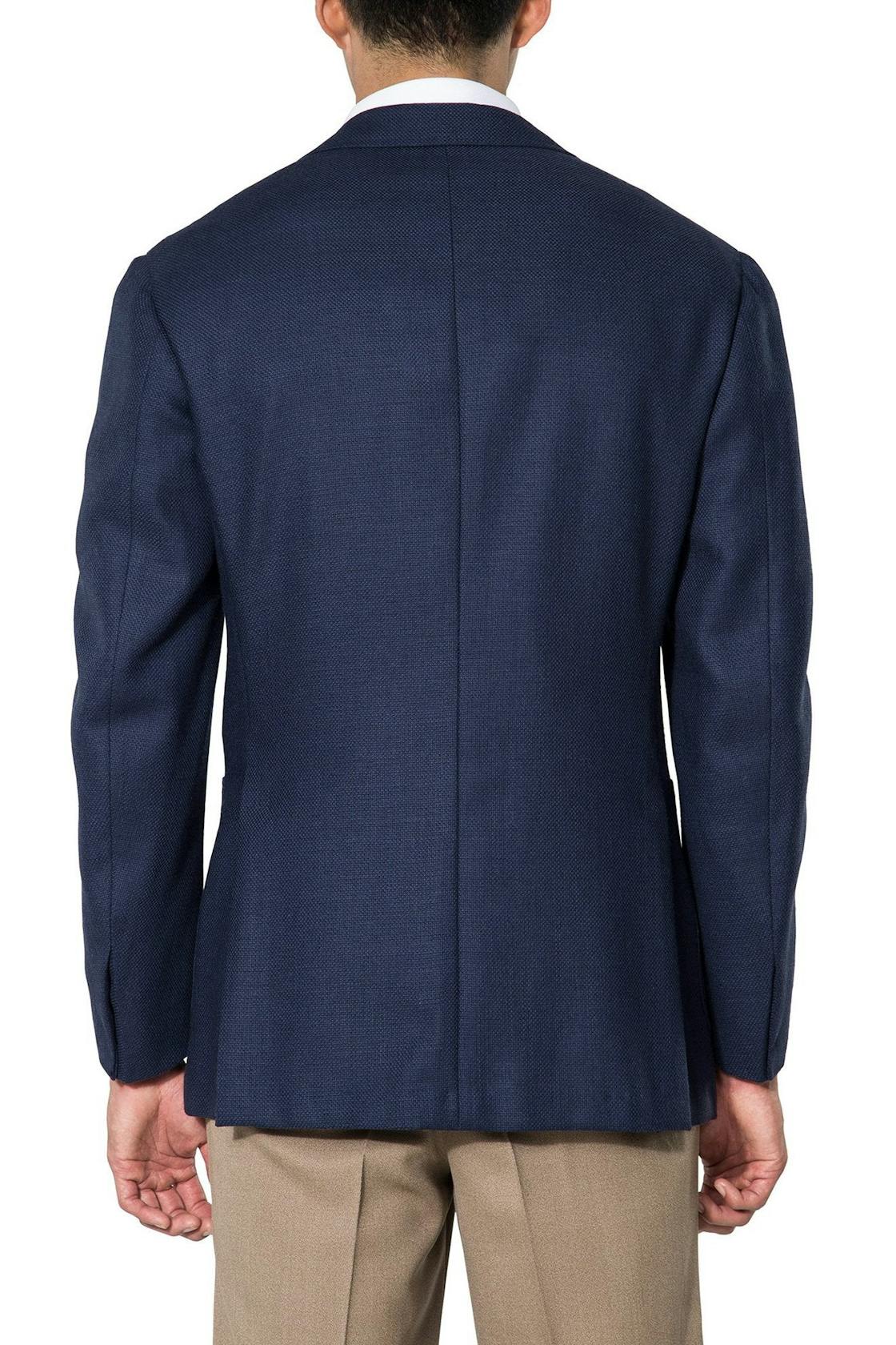 The Armoury by Ring Jacket Model 3 Blue Wool Balloon Sport Coat