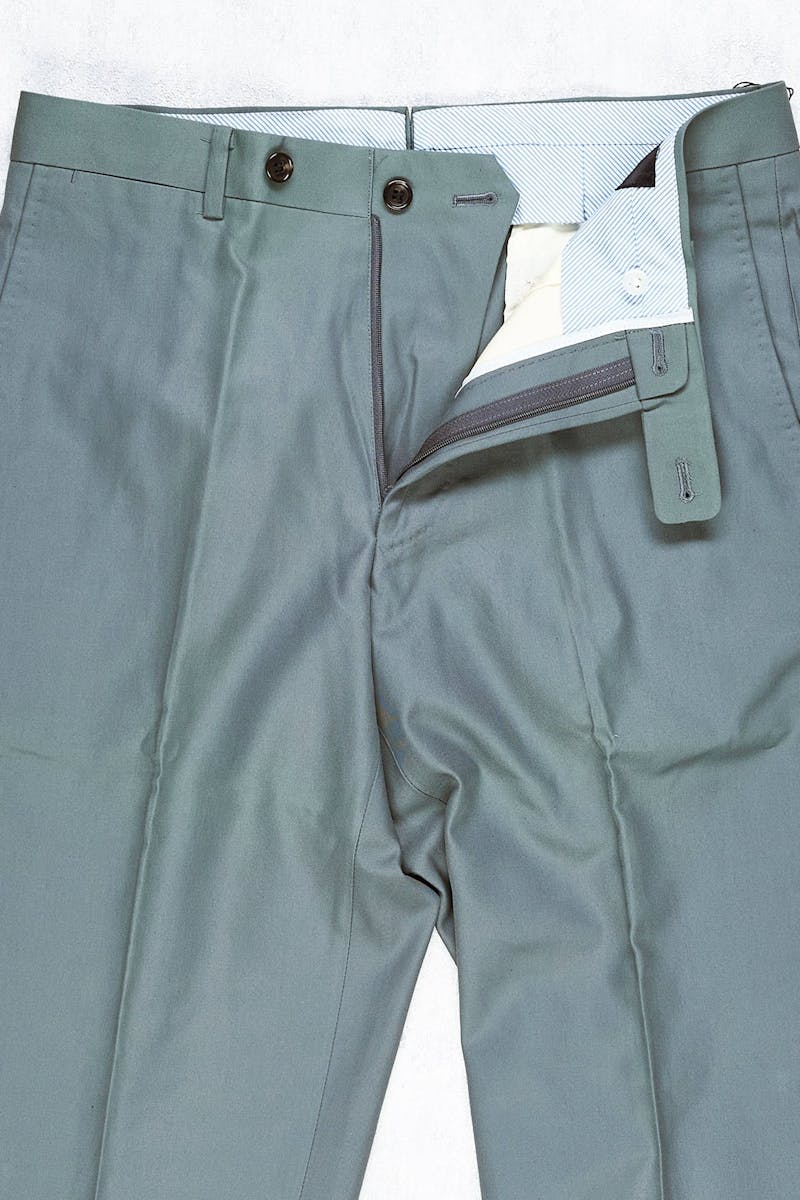 Ring Jacket AMP03 Grey-Green Cotton Chinos