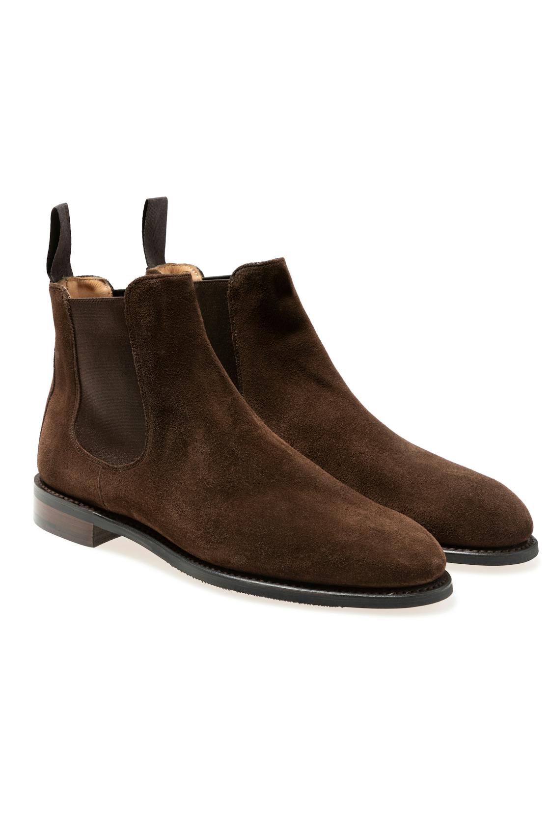 The Armoury Ryoma Chocolate Suede Chelsea Boots *factory seconds*