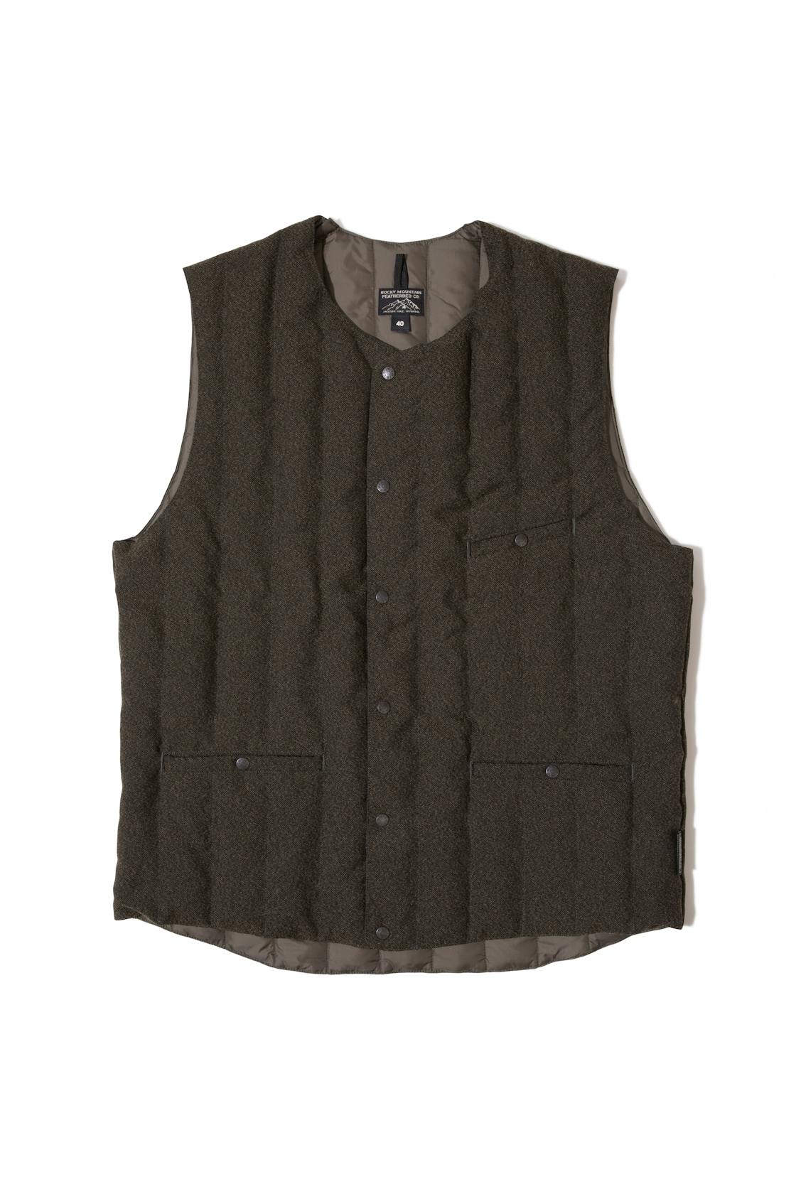 Rocky Mountain 200-202-31 ST Olive Featherbed Down Vest